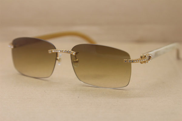authentic cartier buffalo horn glasses