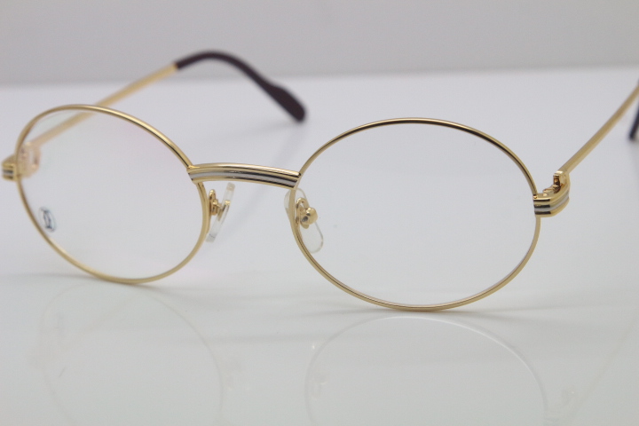 cartier gold frame glasses